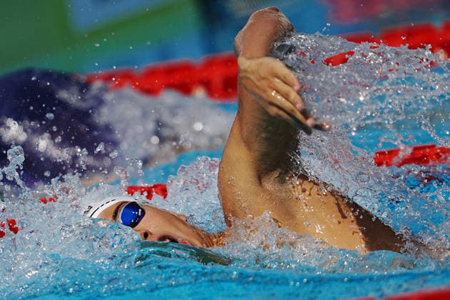 Alessandro Ragaini from Italy at the 62 th Trofeo Settecolli at Foro Italico in Rome, Italy Friday, June 26, 2026. - swimming .  Copyright: xGianxMattiaxD Alberto LaPressex