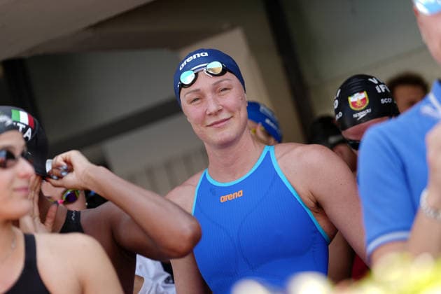 Sarah Sjostrom from Sweden at the 62 th Trofeo Settecolli at Foro Italico in Rome, Italy Friday, June 26, 2026. - swimming .  Copyright: xGianxMattiaxD Alberto LaPressex