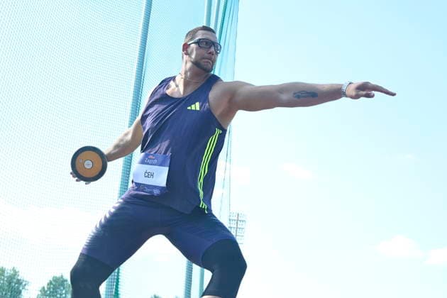 Croatia, Zagreb, 260626. Sportski park Mladost. Zagreb Meeting, 76th Boris Hanzekovic memorial, discus throw. In the photo: Kristijan Ceh. Photo: Ronald Gorsic CROPIX Zagreb Croatia Copyright: xxRonaldxGorsicx xCROPIXx xSIPAx rg-zagreb_meeting30-260626