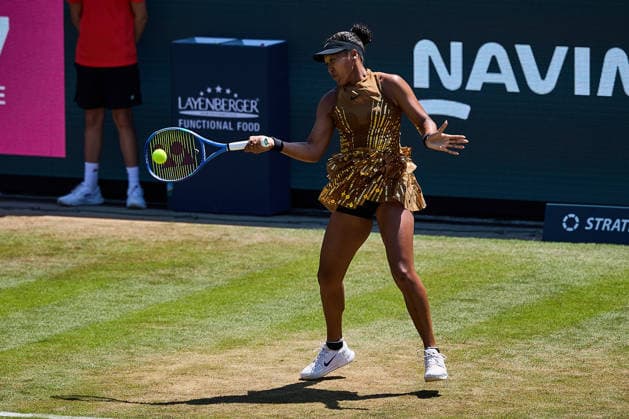 June 26, 2026, Bad Homburg, Hessen, Germany: Naomi Osaka of Japan is walking over the Court during the BAD HOMBURG OPEN powered by SOLARWATTT- WTA500 - Womens Tennis, 26.6.2026 in Bad Homburg (Tennis-Club Bad Homburg), Germany Tennis 2026: WTA, Tennis Damen Bad Hombug Open: Semifinal Singles: OSAKA 6:3 6:3 WANG  - ZUMAs343 20260626_zsp_s343_021 Copyright: xMathiasxSchulzx
