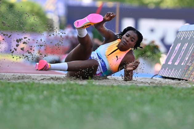 Croatia,Zagreb, 260626. Sportski park Mladost. Zagreb Meeting, 76th Boris Hanzekovic memorial, triple jump. In the photo: Leyanis Perez Hernandez. Photo: Ronald Gorsic CROPIX Zagreb Croatia Copyright: xxRonaldxGorsicx xxCROPIXx xSIPAx rg-zagreb_meeting53-260626