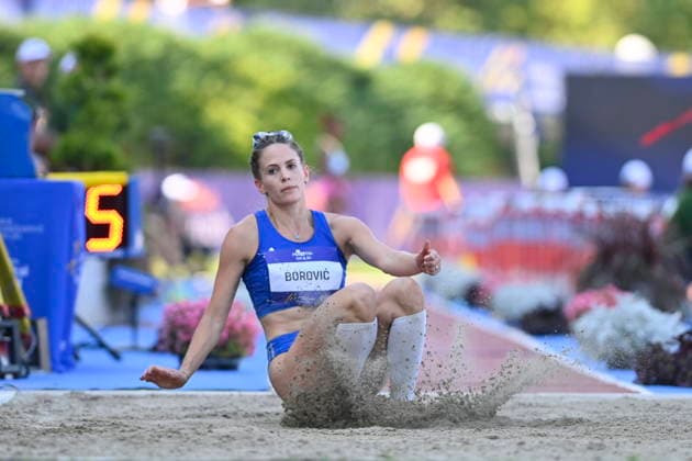 Croatia,Zagreb, 260626. Sportski park Mladost. Zagreb Meeting, 76th Boris Hanzekovic memorial, triple jump. In the photo: Paola Borovic. Photo: Ronald Gorsic CROPIX Zagreb Croatia Copyright: xxRonaldxGorsicx xxCROPIXx xSIPAx rg-zagreb_meeting67-260626