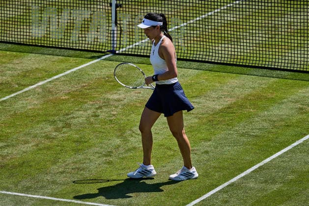 June 26, 2026, Bad Homburg, Hessen, Germany: Xinyu Wang of China is walking over the Court during the BAD HOMBURG OPEN powered by SOLARWATTT- WTA500 - Womens Tennis, 26.6.2026 in Bad Homburg (Tennis-Club Bad Homburg), Germany Tennis 2026: WTA, Tennis Damen Bad Hombug Open: Semifinal Singles: OSAKA 6:3 6:3 WANG  - ZUMAs343 20260626_zsp_s343_057 Copyright: xMathiasxSchulzx