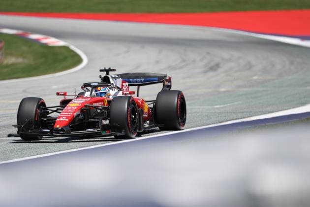 26.06.2026, Red Bull Ring, Spielberg, Formel 1 Großer Preis von Österreich 2026 , im Bild Dino Beganovic (SWE), Scuderia Ferrari HP (Photo by Milan Klemenc Hasan Bratic DeFodi Images) - *** June 26, 2026, Red Bull Ring, Spielberg, 2026 Formula 1 Austrian Grand Prix; pictured: Dino Beganovic (SWE), Scuderia Ferrari HP Photo by Milan Klemenc, Hasan Bratic, DeFodi Images