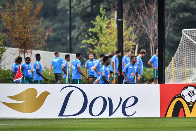 Brazilian Team training at their New Jersey base the Columbia Park Training Facility in Morristown, NJ, United States. (Photo by Rebekah Wynkoop SPP)  Copyright: xRebekahxWynkoop SPPx Sportspressphoto_SPR177444