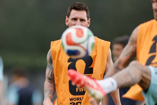 Argentina s Lionel Messi attends a training session of the team at Compass Minerals National Performance Center, in Kansas City, USA, 26 June 2026. Argentina s training session !ACHTUNG: NUR REDAKTIONELLE NUTZUNG!  Copyright: xJUANxIGNACIOxRONCORONIx GRAF6486 20260626-55020721333_1
