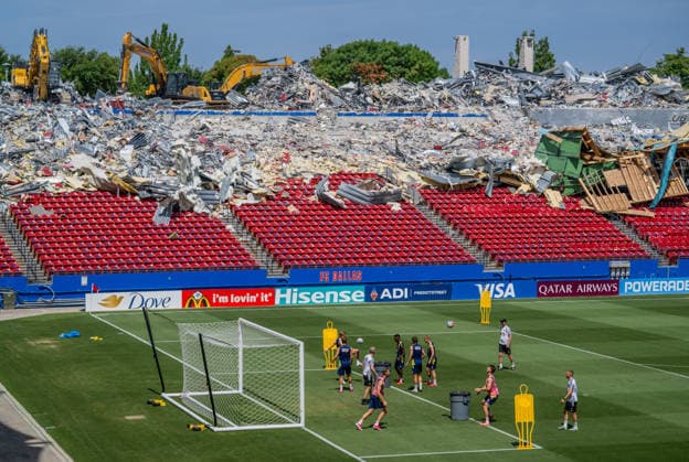 260626 Players of the Swedish national football team at a training session during day 16 of the FIFA World Cup, WM, Weltmeisterschaft, Fussball 2026 on June 26, 2026 in Dallas. Photo: Petter Arvidson BILDBYRAN kod PA PA1260 fotboll football soccer fotball vm fotbolls-vm fotball-vm fotbolls-vm 2026 fifa world cup 2026 träning practice training sverige sweden sverige a day 16 bbeng *** 260626 Players of the Swedish national soccer team at a training session on Day 16 of the 2026 FIFA World Cup on June 26, 2026 in Dallas. Photo by Petter Arvidson, BILDBYRAN. Code: PA PA1260. soccer, football, soccer World Cup, 2026 FIFA World Cup, training, Sweden, Sweden A, day 16 bbeng  Copyright: PETTERxARVIDSON BB260626PA015