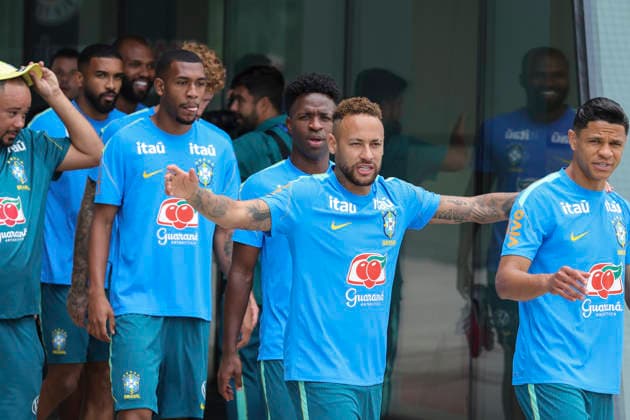 Brazil s Neymar Jr. during the team s training session at Columbia Park, Morristown, New Jersey, USA, 26 June 2026. Brazil s training session !ACHTUNG: NUR REDAKTIONELLE NUTZUNG!  Copyright: xSebastiaoxMoreirax GRAF6526 20260626-55020721466_1
