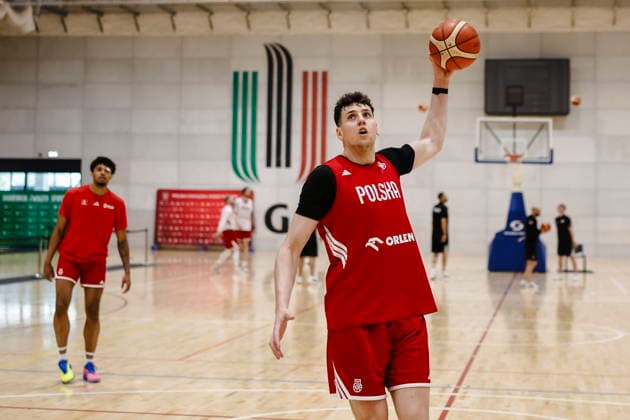 Krakow 26.06.2026 KOSZYKOWKA KOSZKADRA REPREZENTACJA POLSKI TRENING - - - BASKETBALL POLISH national team, Nationalteam PRACTICE PRACTISE NZ Szymon Zapala , FOT. WOJCIECH FIGURSKI 058SPORT.PL NEWSPIX.PL --- newspix.pl  FOT. WOJCIECH FIGURSKI 058SPOR