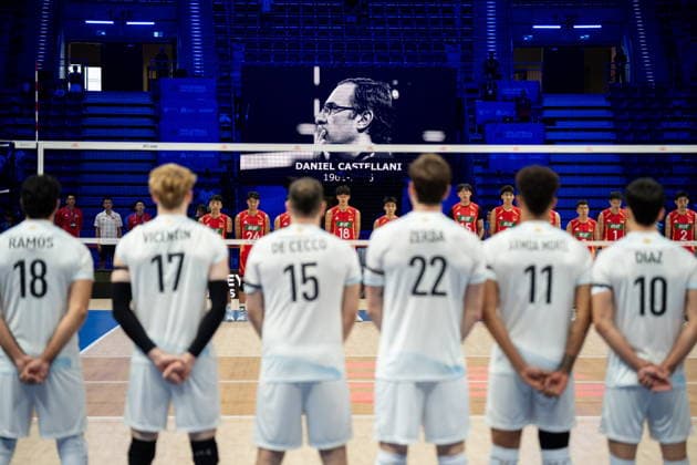 GLIWICE 26.06.2026 SIATKOWKA LIGA NARODOW MEZCZYZN MECZ CHINY ARGENTYNA --- VNL FIVB MENS VOLLEYBALL NATIONS LEAGUE MATCH CHINA VS ARGENTINA NZ DANIEL CASTELLANI MINUTA CISZY FOT. MARCIN GOLBA NEWSPIX.PL NEWSPIX.PL --- newspix.pl 