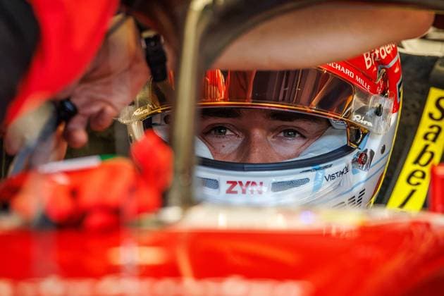Charles Leclerc (Scuderia Ferrari HP, 16) mit Helm im Auto, Grosser Preis von Oesterreich, Motorsport, Formel 1, Saison 2026, 26.06.2026 Grosser Preis von Oesterreich, Motorsport, Formel 1, Saison 2026, 26.06.2026 *** Charles Leclerc, Scuderia Ferrari, 16, wearing a helmet in the car, Austrian Grand Prix, motorsports, Formula 1, 2026 season, June 26, 2026, Austrian Grand Prix, motorsports, Formula 1, 2026 season, June 26, 2026 Copyright: xEibner-Pressefoto AlexanderxNeisx EP_ANS