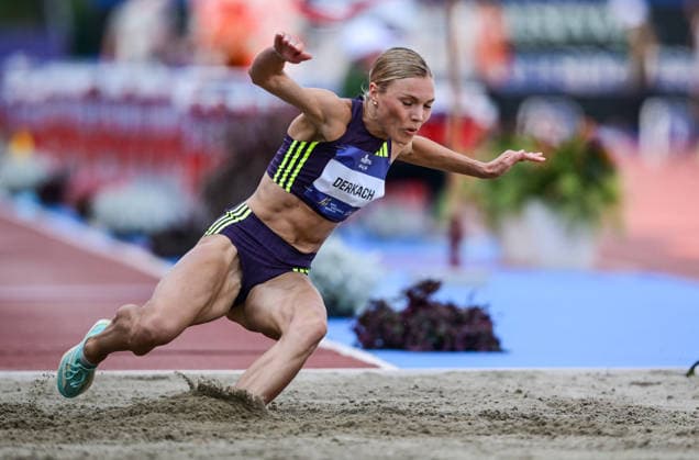 76th Boris Hanzekovic Memorial Dariya Derkach of Italy competes in the Women s Triple Jump during the 76th Boris Hanzekovic Memorial, part of the World Athletics Continental Tour Gold 2026 at Sports Park Mladost on June 26, 2026 in Zagreb, Croatia.  IgorxSoban PIXSELL