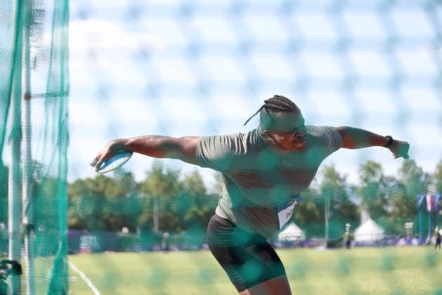 76th Boris Hanzekovic Memorial Lawrence Okoye of Great Britain competes in Men s Discus Throw during the 76th Boris Hanzekovic Memorial, part of the World Athletics Continental Tour Gold 2026 at Sports Park Mladost on June 26, 2026 in Zagreb, Croatia.  IgorxSoban PIXSELL