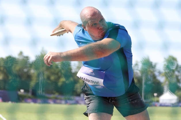 76th Boris Hanzekovic Memorial Martin Markovic of Croatia competes in Men s Discus Throw during the 76th Boris Hanzekovic Memorial, part of the World Athletics Continental Tour Gold 2026 at Sports Park Mladost on June 26, 2026 in Zagreb, Croatia.  IgorxSoban PIXSELL