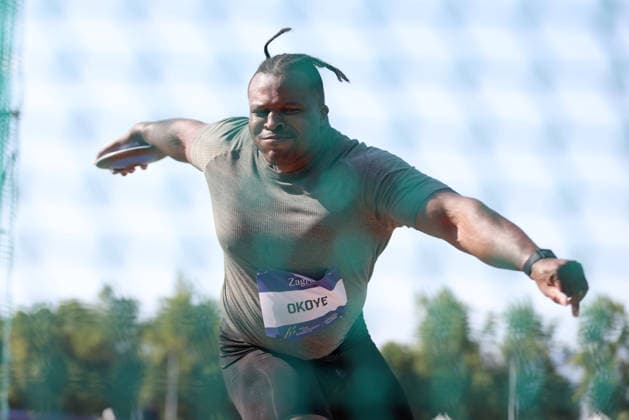 76th Boris Hanzekovic Memorial Lawrence Okoye of Great Britain competes in Men s Discus Throw during the 76th Boris Hanzekovic Memorial, part of the World Athletics Continental Tour Gold 2026 at Sports Park Mladost on June 26, 2026 in Zagreb, Croatia.  IgorxSoban PIXSELL