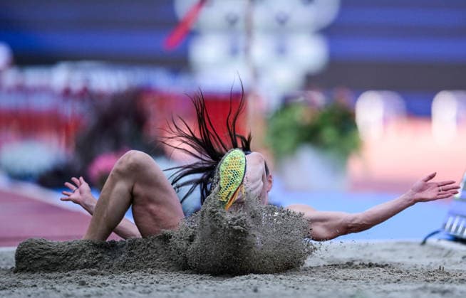 76th Boris Hanzekovic Memorial Ivana Spanovic of Serbia competes in the Women s Triple Jump during the 76th Boris Hanzekovic Memorial, part of the World Athletics Continental Tour Gold 2026 at Sports Park Mladost on June 26, 2026 in Zagreb, Croatia.  IgorxSoban PIXSELL