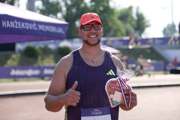76th Boris Hanzekovic Memorial Kristjan Ceh of Slovenia competes in Men s Discus Throw during the 76th Boris Hanzekovic Memorial, part of the World Athletics Continental Tour Gold 2026 at Sports Park Mladost on June 26, 2026 in Zagreb, Croatia.  IgorxSoban PIXSELL