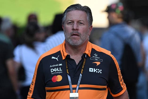 26.06.2026, xsvx, Motorsport FIA Formel 1, Grand Prix von Österreich v.l. CEO Zak Brown (McLaren F1 Team) (FIA REGULATIONS PROHIBIT ANY USE OF PHOTOGRAPHS as IMAGE SEQUENCES and or QUASI-VIDEO) Zeltweg-Spielberg *** June 26, 2026, xsvx, Motorsport, FIA Formula 1, Austrian Grand Prix, CEO Zak Brown, McLaren F1 Team, FIA REGULATIONS PROHIBIT ANY USE OF PHOTOGRAPHS AS IMAGE SEQUENCES AND OR QUASI-VIDEO, Zeltweg, Spielberg