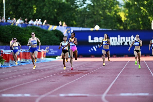 Zagreb, 260626. Sportski park Mladost. Zagreb Meeting, 76th Boris Hanzekovic memorial. In the photo: Women s 400 m race. Photo: Damir Krajac CROPIX Zagreb Croatia Copyright: xxDamirxKrajacx dk_zagreb_meeting127-260626