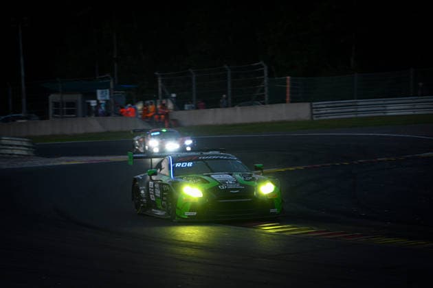 AUTOMOBILE : 24 Heures de SPA Francorchamps - 26 06 2026 35 Walkenhorst Motorsport (GER) Aston Martin Vantage AMR GT3 EVO (SILVER) driven by Gaspard SIMON (FRA) Ethan ISCHER (SUI) Mateo VILLAGOMEZ (ECD) Maxime ROBIN (FRA), during the CrowdStrike 24 Hours of SPA, 4th round of the GT World Challenge Europe Championship (SRO) on the SPA Francorchamps circuit in Belgium The 25th June 2026. SPA-FRANCORCHAMPSBelgium  Copyright: xMPSxAGENCYx