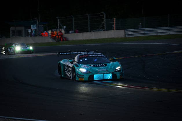 AUTOMOBILE : 24 Heures de SPA Francorchamps - 26 06 2026 44 Greystone GT (GBR) McLaren 720S GT3 EVO (SILVER) driven by Tommy PINTOS (ESP) Jayden KELLY (ESP) Josh RATTICAN (GBR) Zac MEAKIN (GBR), during the CrowdStrike 24 Hours of SPA, 4th round of the GT World Challenge Europe Championship (SRO) on the SPA Francorchamps circuit in Belgium The 25th June 2026. SPA-FRANCORCHAMPSBelgium  Copyright: xMPSxAGENCYx