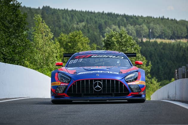 AUTOMOBILE : 24 Heures de SPA Francorchamps - 26 06 2026 3 Mercedes-AMG Team Verstappen Racing (NED) Mercedes-AMG GT3 EVO (PRO) driven by Dani JUNCADELLA (ESP) Chris LULHAM (GBR) Jules GOUNON (FRA), during the CrowdStrike 24 Hours of SPA, 4th round of the GT World Challenge Europe Championship (SRO) on the SPA Francorchamps circuit in Belgium The 26th June 2026. Copyright FrÃ dÃ ric Timores MPS Agency SPA-FRANCORCHAMPSBelgium  Copyright: xMPSxAGENCYx