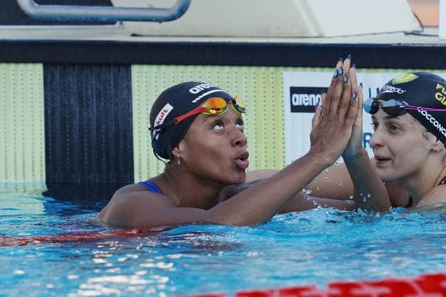 Sara Curtis from Italy at the 62 th Trofeo Settecolli at Foro Italico in Rome, Italy Friday, June 26, 2026. - swimming .  Copyright: xGianxMattiaxD Alberto LaPressex