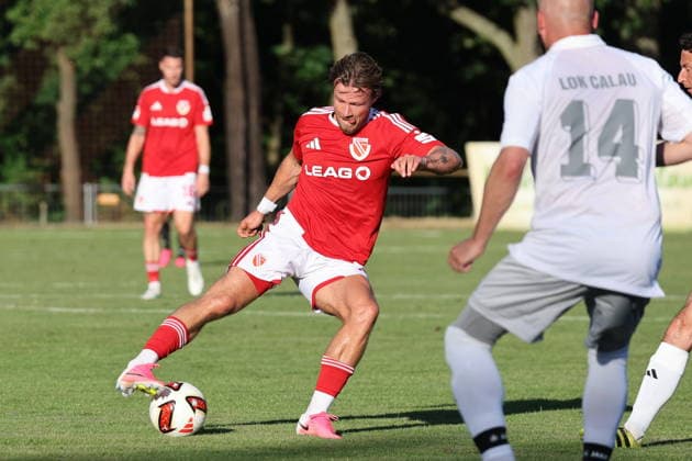 3 Henry Rorig (Energie Cottbus) Fussball Testspiel 2026 2027 SV Lok Calau - FC Energie Cottbus *** 3 Henry Rorig Energie Cottbus Soccer Friendly Match 2026 2027 SV Lok Calau FC Energie Cottbus