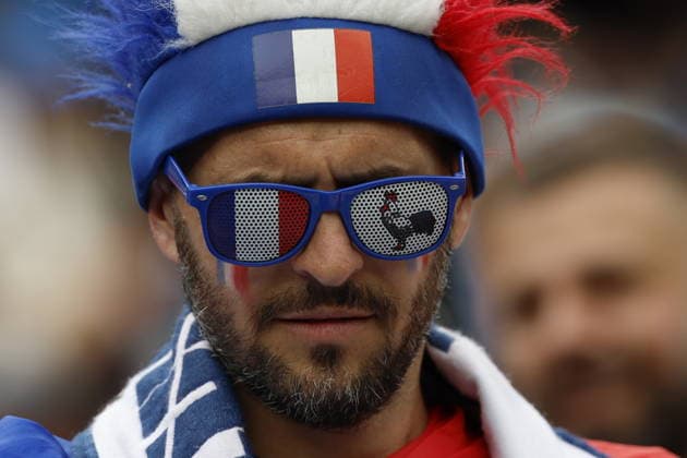 FIFA World Cup, WM, Weltmeisterschaft, Fussball 2026 - Group I - Norway vs France A supporter of France before the FIFA World Cup 2026 group stage match Norway against France, in Boston, USA, 26 June 2026. BOSTON United States  Copyright: xGREGxM.xCOOPERx
