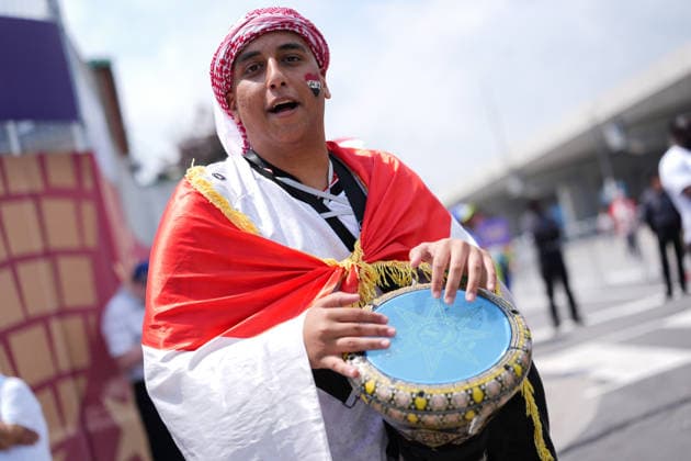 Ahead of Senegal v Iraq - FIFA World Cup, WM, Weltmeisterschaft, Fussball 2026 TORONTO, CANADA - JUNE 26 : Fans arrive at Toronto Stadium (BMO Field) for the Group I match between Senegal and Iraq at the 2026 FIFA World Cup in Toronto, Ontario, Canada on June 26, 2026. Mert Alper Dervis Anadolu Ontario Canada. Editorial use only. Please get in touch for any other usage.  Copyright: x2026xAnadoluxMertxAlperxDervisx