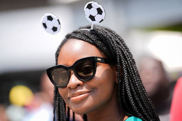 Ahead of Senegal v Iraq - FIFA World Cup, WM, Weltmeisterschaft, Fussball 2026 TORONTO, CANADA - JUNE 26 : Fans arrive at Toronto Stadium (BMO Field) for the Group I match between Senegal and Iraq at the 2026 FIFA World Cup in Toronto, Ontario, Canada on June 26, 2026. Mert Alper Dervis Anadolu Ontario Canada. Editorial use only. Please get in touch for any other usage.  Copyright: x2026xAnadoluxMertxAlperxDervisx