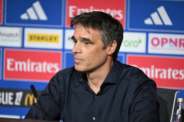 Footbal : Olympique Lyonnais - press conference, PK, Pressekonferenz - Michele Kang A few days after the hearing before the DNCG and the announcement of Michele Kang™s takeover, OL held a press conference with Olympique Lyonnais General Manager Michael Gerlinger. Lyon, June 26, 2026. LYONFrance  Copyright: xMouradxAllilix