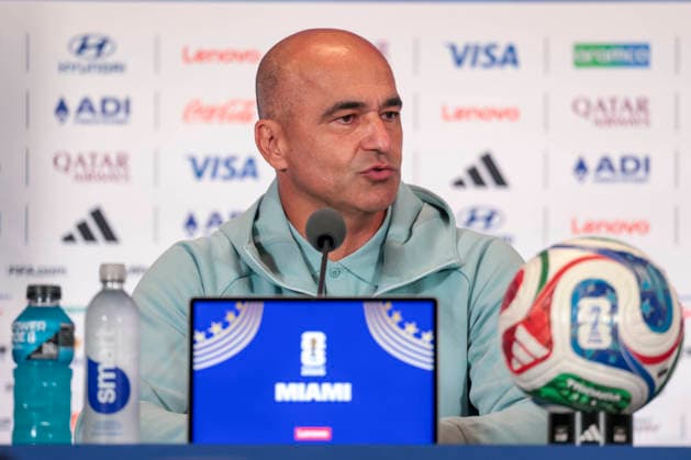 press conference, PK, Pressekonferenz Portugal Roberto Martinez of the Portugal national team, Nationalteam during press conference at the Miami Stadium in Miami , United States, this Wednesday, June 26, 2026. MIAMI Columbia Park FLORIDA UNITED OF AMERICA Copyright: xvanessaxcarvalhox
