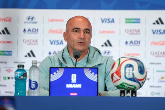 press conference, PK, Pressekonferenz Portugal Roberto Martinez of the Portugal national team, Nationalteam during press conference at the Miami Stadium in Miami , United States, this Wednesday, June 26, 2026. MIAMI Columbia Park FLORIDA UNITED OF AMERICA Copyright: xvanessaxcarvalhox