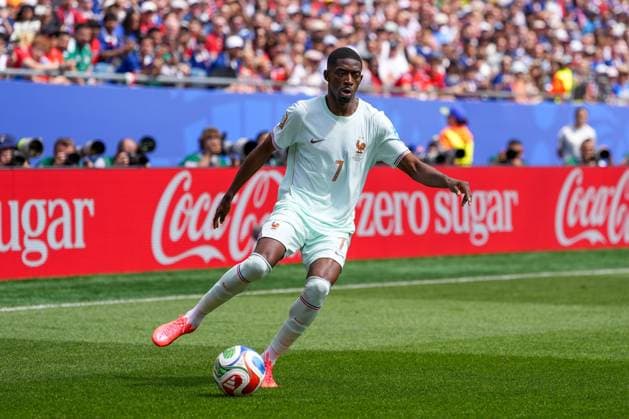 Ousmane DembÃ lÃ of France Norway v France, 2026 FIFA World Cup, WM, Weltmeisterschaft, Fussball Group I, Football, Boston Stadium, Foxborough, Massachusetts, USA - 26 Jun 2026Foxborough Boston Stadium Massachusetts (MA) United States of America EDITORIAL USE ONLY No use with unauthorised audio, video, data, fixture lists, club league logos or live services. Online in-match use limited to 120 images, no video emulation. No use in betting, games or single club league player publications.  Copyright: xIsmaelxAdnan Shutterstockx 16964355at