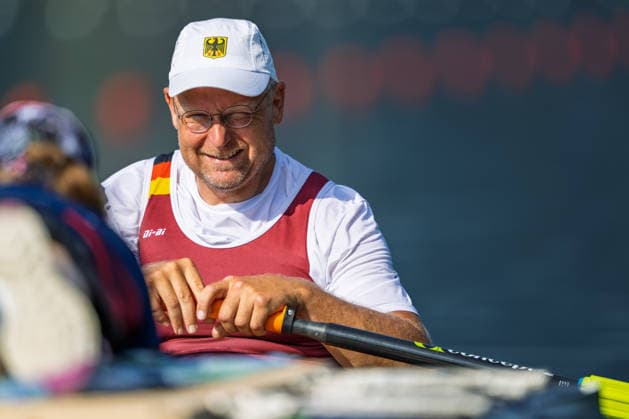 LUCERNE, SWITZERLAND - JUNE 26: Marcus Klemp of Germany competing in the Pr1 Men s Single Sculls during the Lucerne Regatta - World Rowing Cup III at the Rotsee on June 26, 2026 in Lucerne, Switzerland. Lucerne Switzerland Copyright: xBEAUTIFULxSPORTS TobiasxLacknerx