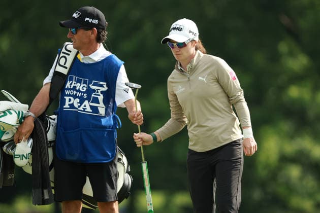 KPMG Women™s PGA, Golf Herren Championship 2026 CHASKA, MINNESOTA - JUNE 26: Leona Maguire of Ireland plays her putt on the sixth green during the second round of the KPMG Women™s PGA Championship 2026 at Hazeltine National Golf Club in Chaska, Minnesota, USA Friday, June 26, 2026. Chaska Minnesota United States  Copyright: xJorgexLemusx originalFilename:lemus-kpmgwome260626_npJl7.jpg