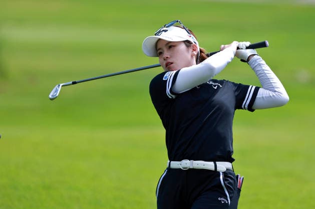 KPMG Women™s PGA, Golf Herren Championship 2026 CHASKA, MINNESOTA - JUNE 26: Yuna Nishimura of Japan hits from the 16th fairway during the second round of the KPMG Women™s PGA Championship 2026 at Hazeltine National Golf Club in Chaska, Minnesota, USA Thursday, June 26, 2026. Chaska Minnesota United States  Copyright: xAmyxLemusx originalFilename:lemus-kpmgwome260626_npQkN.jpg