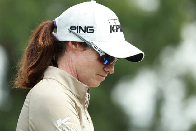 KPMG Women™s PGA, Golf Herren Championship 2026 CHASKA, MINNESOTA - JUNE 26: Leona Maguire of Ireland plays her putt on the sixth green during the second round of the KPMG Women™s PGA Championship 2026 at Hazeltine National Golf Club in Chaska, Minnesota, USA Friday, June 26, 2026. Chaska Minnesota United States  Copyright: xJorgexLemusx originalFilename:lemus-kpmgwome260626_npv4P.jpg
