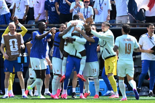 Mg Foxborough (Stati Uniti) 26 06 2026 - Mondiali di Calcio 2026 Norvegia-Francia foto Matteo Gribaudi Image nella foto: esultanza gol Ousmane Dembele 