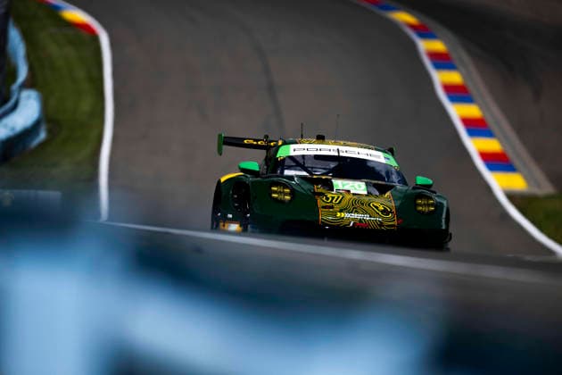 AUTO - 6 HOURS OF THE GLEN 2026 120 ADELSON Adam (usa), ILOTT Callum (gbr), SARGENT Tom (aus), Wright Motorsports, Porsche 911 GT3 R (992.2), action during the Six Hours of the Glen 2026, 6th round of the 2026 IMSA WeatherTech SportsCar Championship, from June 26 to 28 on the Watkins Glen International in Watkins Glen, New York, United States of America - Watkins GlenUnited States  Copyright: xFabrizioxBoldonix