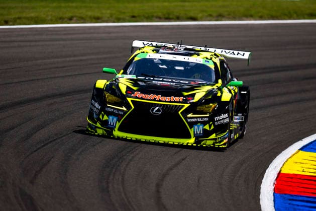 AUTO - 6 HOURS OF THE GLEN 2026 12 TELITZ Aaron (usa), PEDERSEN Benjamin (usa), MONTECALVO Frankie (usa), Vasser Sullivan Racing, Lexus RC F GT3, action during the Six Hours of the Glen 2026, 6th round of the 2026 IMSA WeatherTech SportsCar Championship, from June 26 to 28 on the Watkins Glen International in Watkins Glen, New York, United States of America - Watkins GlenUnited States  Copyright: xFabrizioxBoldonix