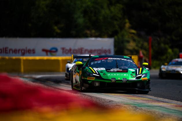 AUTO - GT WORLD CHALLENGE EUROPE ENDURANCE CUP - 24 HOURS OF SPA 2026 45, DURAN, Rafael (ITA), MEDLER, Dylan (USA), BALZAN, Alessandro (USA), PEREL, David (RSA), Rinaldi Racing, Ferrari 296 GT3 EVO, SILVER, action,during the CrowdStrike 24 Hours of Spa 2026, 3rd round of the GT World Challenge Europe Endurance Cup 2026, from June 25 to 28, 2026 on the Circuit de Spa-Francorchamps, in Stavelot, Belgium - StavelotBelgium  Copyright: xMariusxHeckerx