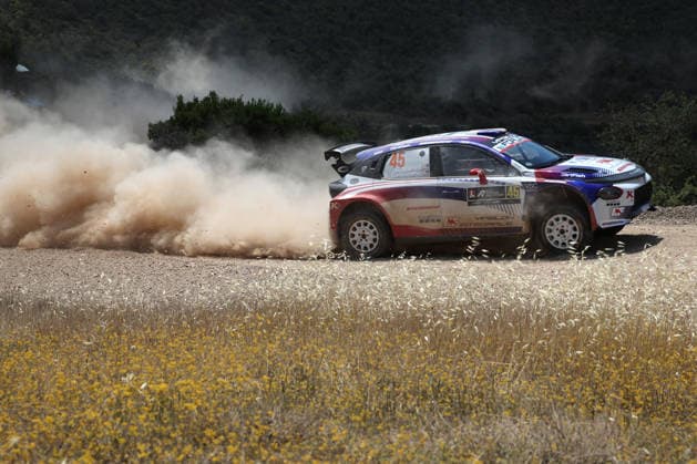 EKO Acropolis Rally Greece ATHENS, GREECE - JUNE 26: Pilots compete on the eighth round of the FIA World Rally Championship WRC, Motorsport Rallye, WM during the first day of the EKO Acropolis Rally Greece in Stiri village of Athens, Greece on June 26, 2026. Ayhan Mehmet Anadolu Athens Greece. Editorial use only. Please get in touch for any other usage.  Copyright: x2026xAnadoluxAyhanxMehmetx