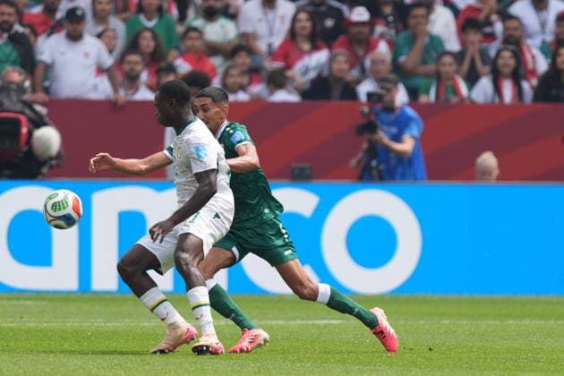 Senegal v Iraq - FIFA World Cup, WM, Weltmeisterschaft, Fussball 2026 - Group I TORONTO, CANADA - JUNE 26: Habib Diarra (21) of Senegal in action during the 2026 FIFA World Cup First Stage Group I match between Senegal and Iraq at Toronto Stadium (BMO Field) in Toronto, Ontario, Canada on June 26, 2026. Mert Alper Dervis Anadolu Ontario Canada. Editorial use only. Please get in touch for any other usage.  Copyright: x2026xAnadoluxMertxAlperxDervisx