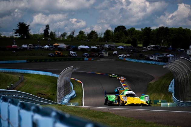 AUTO - 6 HOURS OF THE GLEN 2026 43 CLARKE Jeremy (usa), DILLMANN Tom (fra), GARG Bijoy (usa), Inter Europol Competition, Oreca 07-Gibson, action during the Six Hours of the Glen 2026, 6th round of the 2026 IMSA WeatherTech SportsCar Championship, from June 26 to 28 on the Watkins Glen International in Watkins Glen, New York, United States of America - Watkins GlenUnited States  Copyright: xFabrizioxBoldonix