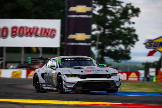 AUTO - 6 HOURS OF THE GLEN 2026 66 BECHTOLSHEIMER Till (gbr), HAND Joey (usa), WALKER Jake (usa), Gradient Racing, Ford Mustang GT3 Evo, action during the Six Hours of the Glen 2026, 6th round of the 2026 IMSA WeatherTech SportsCar Championship, from June 26 to 28 on the Watkins Glen International in Watkins Glen, New York, United States of America - Watkins GlenUnited States  Copyright: xFabrizioxBoldonix