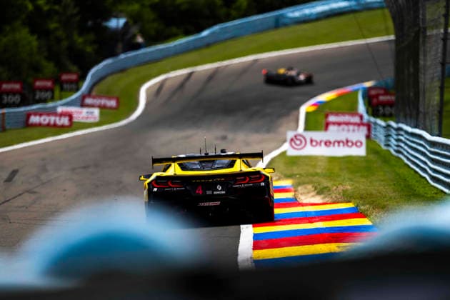 AUTO - 6 HOURS OF THE GLEN 2026 04 CATSBURG Nicky (nld), MILNER Tommy (usa), Corvette Racing by Pratt Miller Motorsports, Chevrolet Corvette Z06 GT3.R, action during the Six Hours of the Glen 2026, 6th round of the 2026 IMSA WeatherTech SportsCar Championship, from June 26 to 28 on the Watkins Glen International in Watkins Glen, New York, United States of America - Watkins GlenUnited States  Copyright: xFabrizioxBoldonix