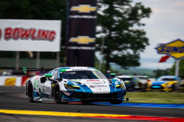 AUTO - 6 HOURS OF THE GLEN 2026 34 COSTA Albert (esp), RUEDA Fran (esp), PATRESE Lorenzo (ita), Conquest Racing, Ferrari 296 GT3 Evo, action during the Six Hours of the Glen 2026, 6th round of the 2026 IMSA WeatherTech SportsCar Championship, from June 26 to 28 on the Watkins Glen International in Watkins Glen, New York, United States of America - Watkins GlenUnited States  Copyright: xFabrizioxBoldonix