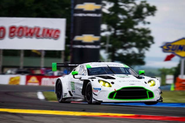 AUTO - 6 HOURS OF THE GLEN 2026 068 HASSE CLOT Valentin (fra), ESTEP Trenton (usa), FOSSARD Marius (fra), Car Blanche, Aston Martin GT3 Evo, action during the Six Hours of the Glen 2026, 6th round of the 2026 IMSA WeatherTech SportsCar Championship, from June 26 to 28 on the Watkins Glen International in Watkins Glen, New York, United States of America - Watkins GlenUnited States  Copyright: xFabrizioxBoldonix
